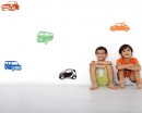 Lovely Cars Nursery  Sticker